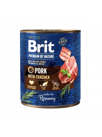 Brit Premium by Nature Adult Pork & Trachea 800g