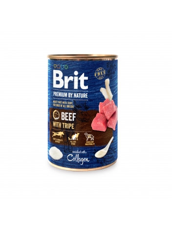 Brit Premium by Nature Adult Beef & Tripes 400g