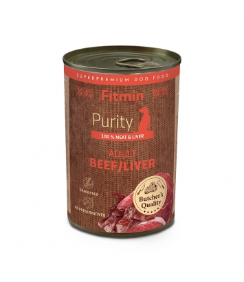Fitmin Purity Dog Beef/Liver 400g