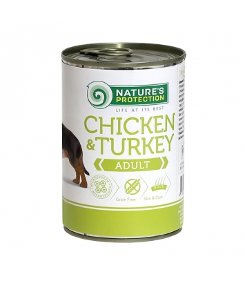Nature's Protection Adult Chicken & Turkey 400g