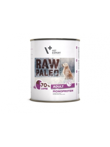 Raw Paleo Dog Adult Lamb 800g