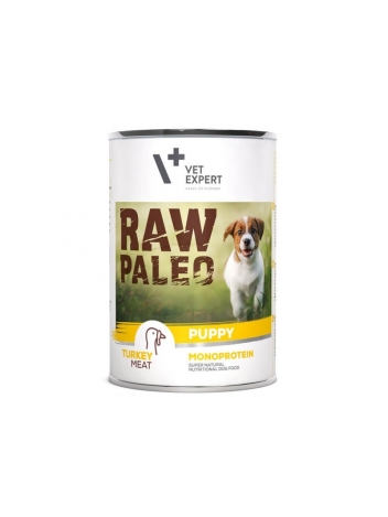 Raw Paleo Dog Puppy Turkey 400g
