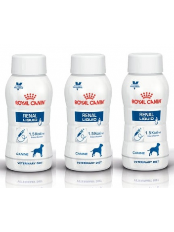 Royal Canin Veterinary Dog Renal Liquid 3x200ml