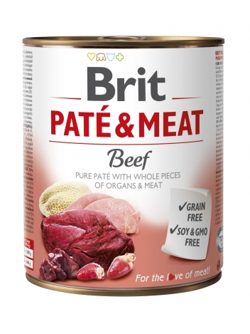Brit Pate & Meat Beef 800g
