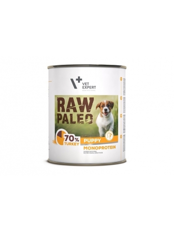 Raw Paleo Dog Puppy Turkey 800g