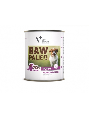 Raw Paleo Dog Puppy Lamb 800g