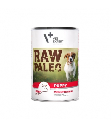 Raw Paleo Dog Puppy Beef 400g
