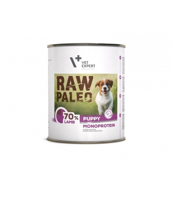 Raw Paleo Dog Puppy Lamb 800g