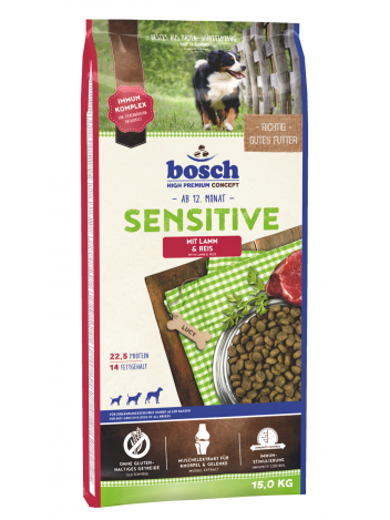 Bosch Sensitive Lamb & Rice - 15kg