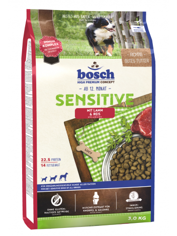 Bosch Sensitive Lamb & Rice - 3kg