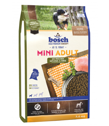Bosch Mini Adult Poultry & Millet - 1kg