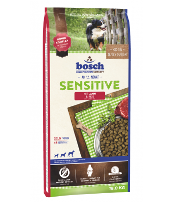 Bosch Sensitive Lamb & Rice - 15kg