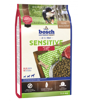 Bosch Sensitive Lamb & Rice - 3kg