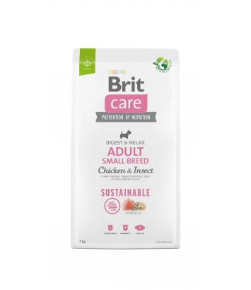 Brit Care Dog Sustainable Adult Small Chicken & Insect 7kg