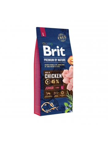 Brit Premium By Nature Junior L 15kg