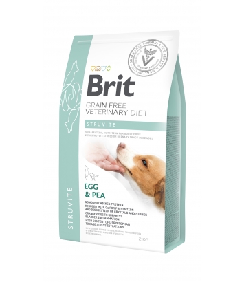 Brit Veterinary Diets Dog GF Struvite Egg & Pea 2kg