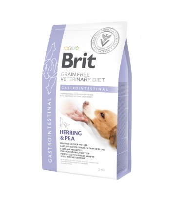 Brit Veterinary Diets Dog GF Gastrointestinal Herring & Pea 2kg