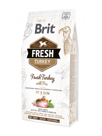 Brit Fresh Fit & Slim Turkey & Pea - 2,5kg