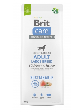 Brit Care Dog Sustainable Adult Large Chicken & Insect 12kg