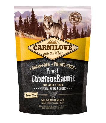 Carnilove Fresh Chicken & Rabbit for Adult 1,5kg