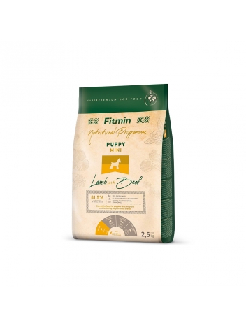 Fitmin Mini Puppy Lamb & Beef 2,5kg