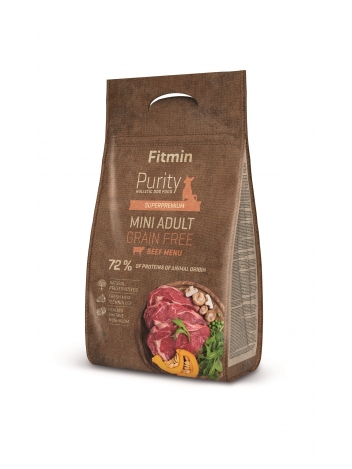 Fitmin Purity Dog Grain Free Adult Mini Beef 0,8kg