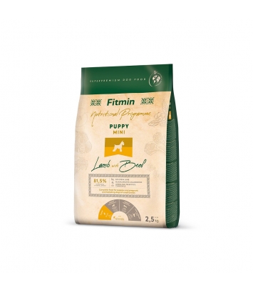 Fitmin Mini Puppy Lamb & Beef 2,5kg