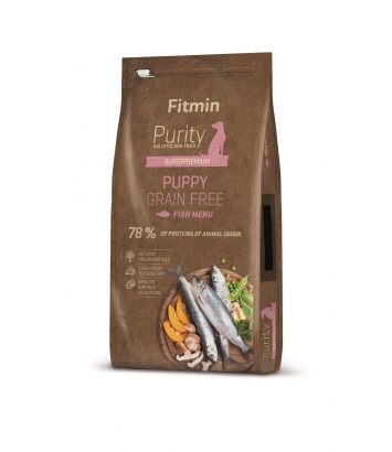 Fitmin Purity Dog Grain Free Puppy Fish 2kg