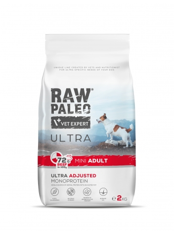 Raw Paleo Ultra Adult Mini Beef 2kg