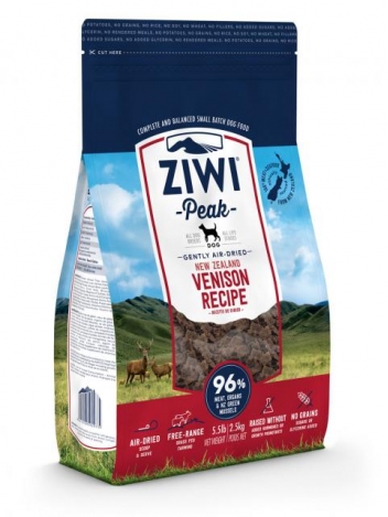 Ziwi Peak Air-Dried Venison for Dogs 2,5kg