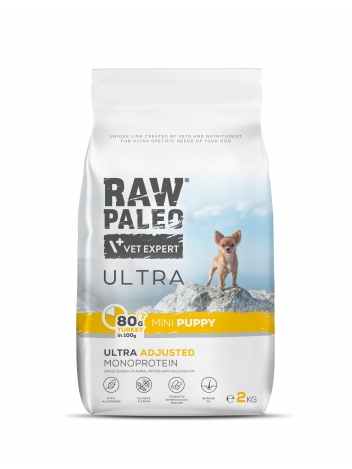 Raw Paleo Ultra Puppy Mini Turkey 2kg