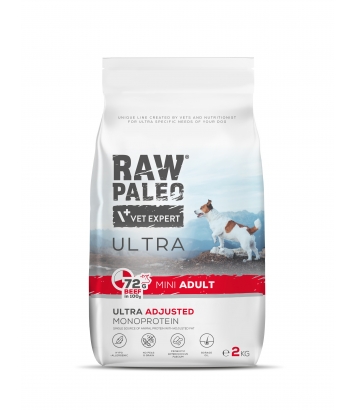 Raw Paleo Ultra Adult Mini Beef 2kg