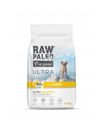 Raw Paleo Ultra Puppy Mini Turkey 8kg