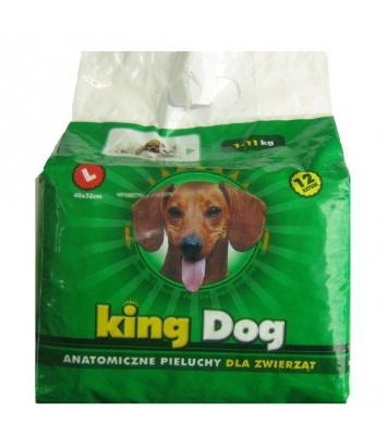 King Dog - Pieluchy dla psów - rozmiar XL