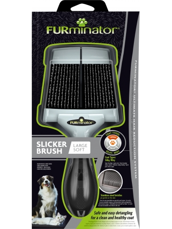 Pudlówka FURminator Slicker Brush Large Soft