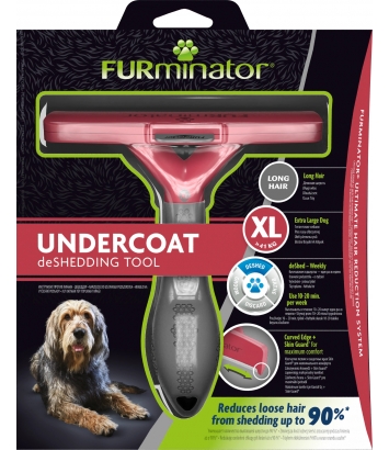 FURminator dla psów długowłosych XL