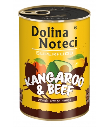 Dolina Noteci Superfood Kangur i wołowina 400g