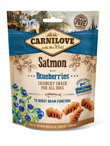 Carnilove Crunchy Snack Salmon & Blueberries - 200g