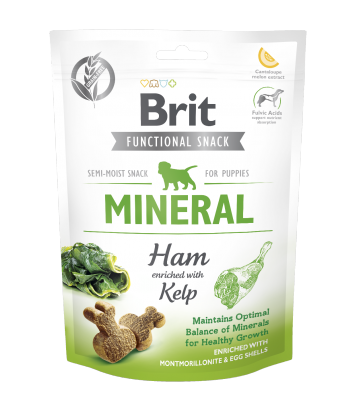 Brit Functional Snack Mineral Ham Puppy 150g