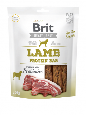 Brit Lamb Protein Bar 200g