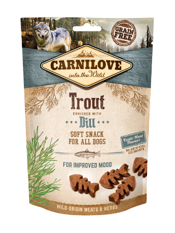 Carnilove Soft Snack Trout & Dill - 200g