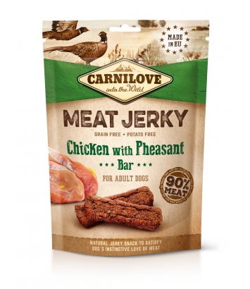Carnilove Jerky Chicken with Pheasant Bar 100g