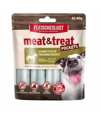 Meatlove Meat & TrEat Horse 4x40g