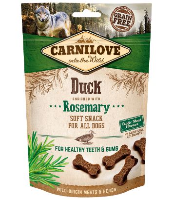 Carnilove Soft Snack Duck & Rosemary - 200g