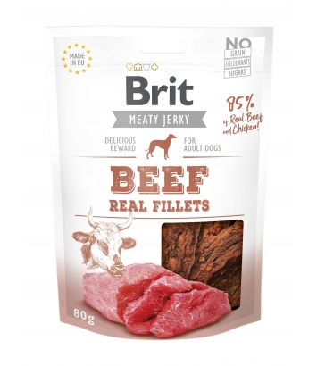 Brit Beef Real Fillets 80g
