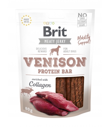 Brit Venison Protein Bar 80g