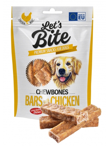 Let’s Bite Chewbones bars with Chicken 175g