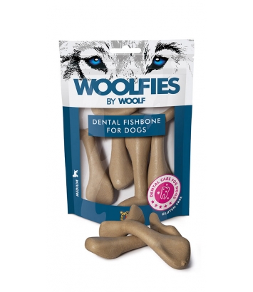 Woolf Dental Fishbone for Dogs M 200g