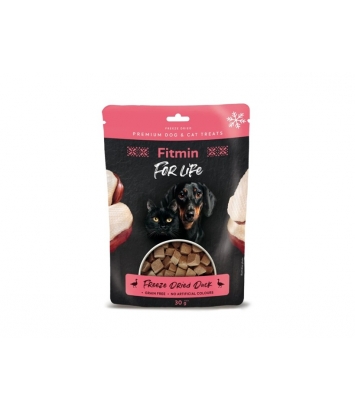 Fitmin For Life Dog & Cat Freeze Dried Duck 30g