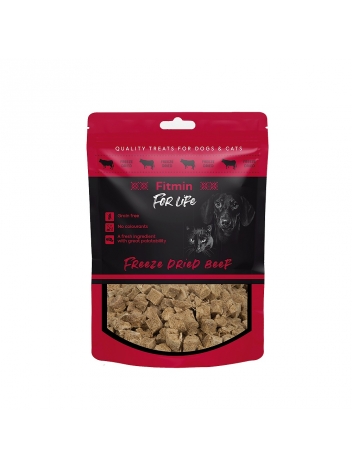 Fitmin For Life Dog & Cat Freeze Dried Beef 30g